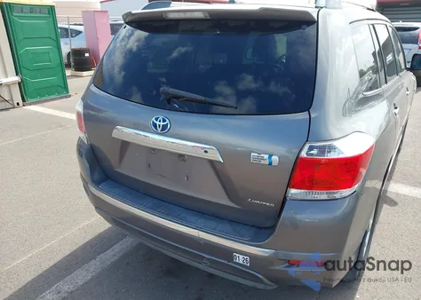 2011 Toyota Highlander Hybrid Limited V6 from USA, damaged, VIN JTEDC3EH9B2000932